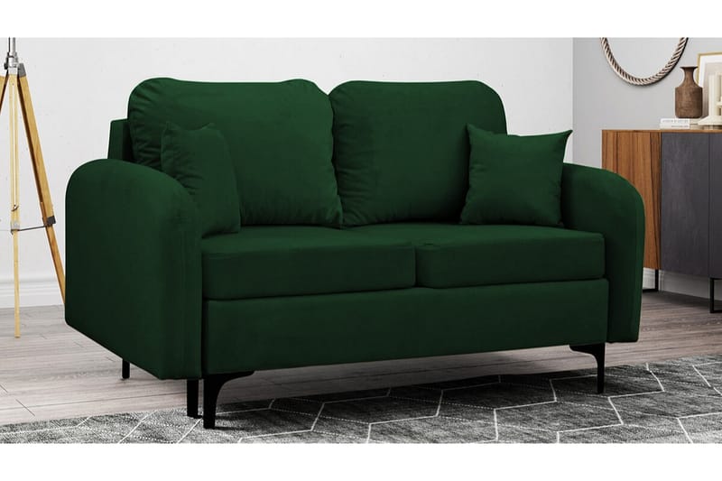 Knocklong 2-seters Sovesofa - Mørkegrønn - Møbler - Sofaer - Sovesofaer