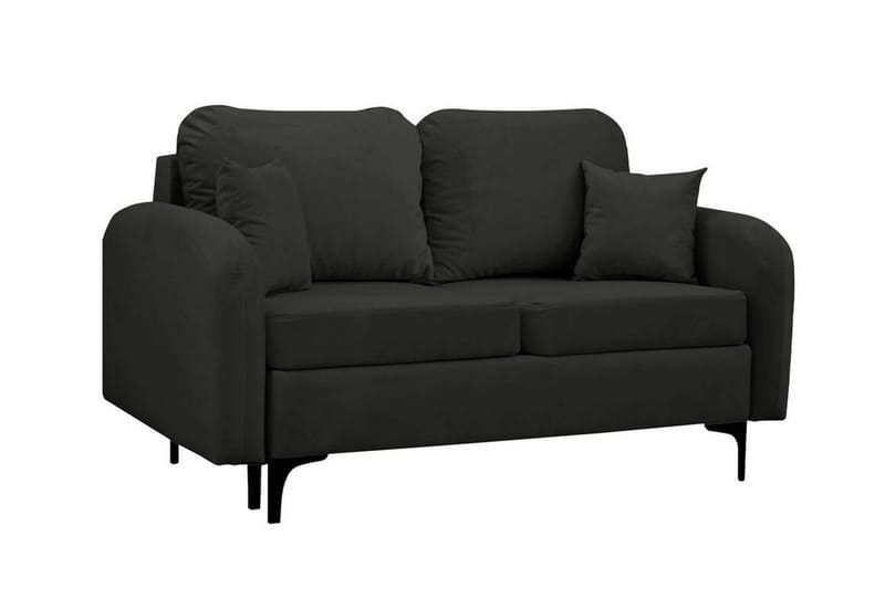 Knocklong 2-seters Sovesofa - Svart - Møbler - Sofaer - Sovesofaer