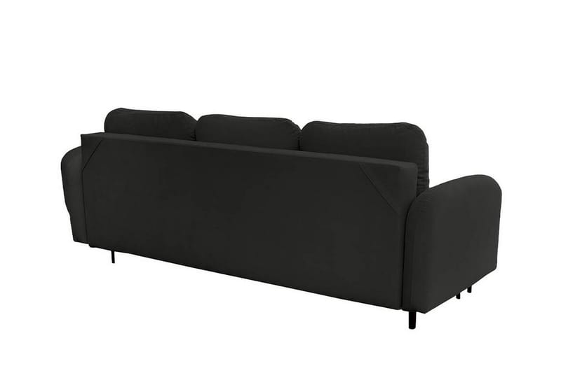 Knocklong 2-seters Sovesofa - Svart - Møbler - Sofaer - Sovesofaer