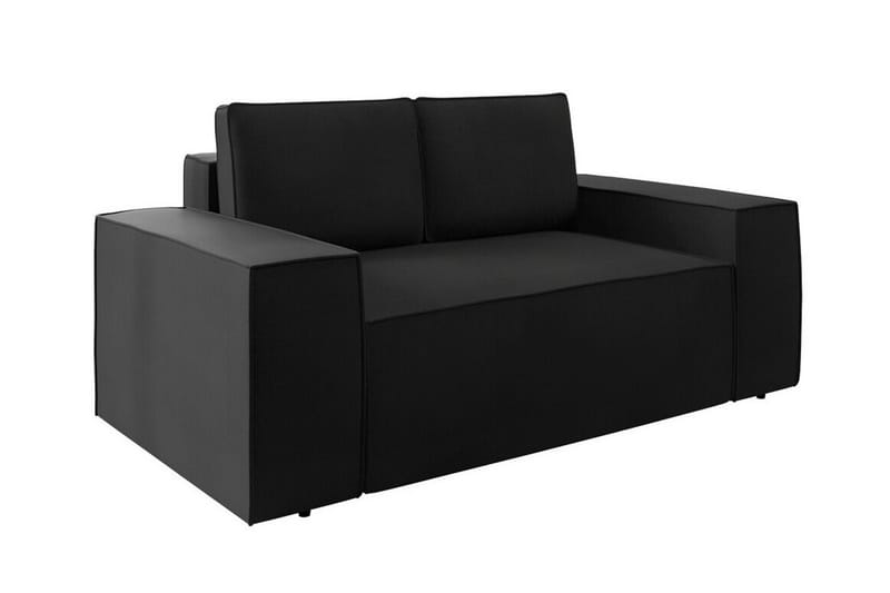 Knocklong 2-seters Sovesofa - Svart - Møbler - Sofaer - Sovesofaer