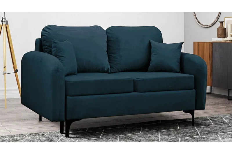 Knocklong 2-sits Bäddsoffa Dark blue - Møbler - Sofaer - Sovesofaer