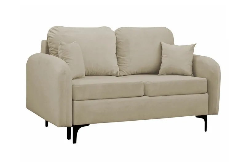 Knocklong 2-sits Bäddsoffa NO_BRAND beige - Møbler - Sofaer - Sovesofaer