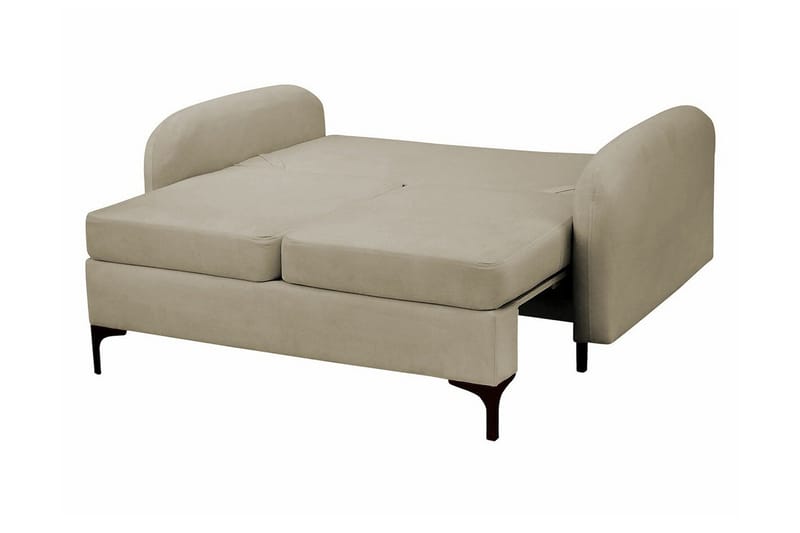 Knocklong 2-sits Bäddsoffa NO_BRAND Black - Møbler - Sofaer - Sovesofaer