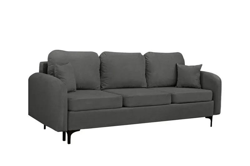 Knocklong 2-sits Bäddsoffa NO_BRAND Dark grey - Møbler - Sofaer - Sovesofaer