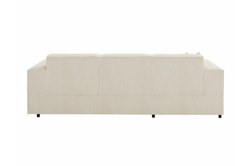 Knocklong 3-seters Hjørnesovesofa - Beige Krem - Møbler - Sofaer - Sovesofaer