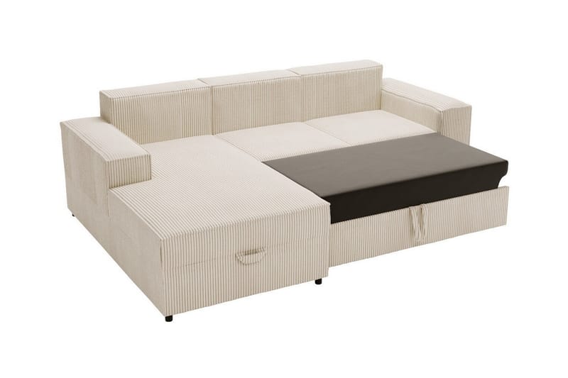 Knocklong 3-seters Hjørnesovesofa - Beige - Sovesofaer - Hjørnesovesofa