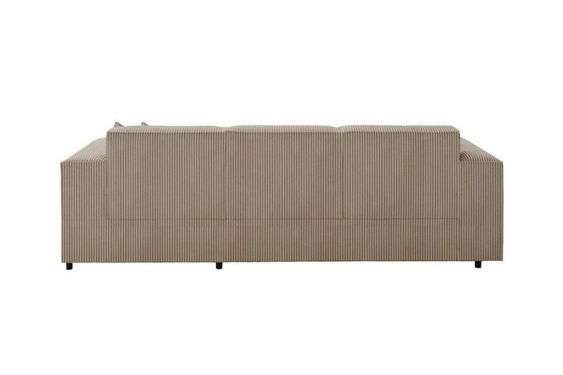 Knocklong 3-seters Hjørnesovesofa - Beige/Lys Beige - Møbler - Sofaer - Sovesofaer