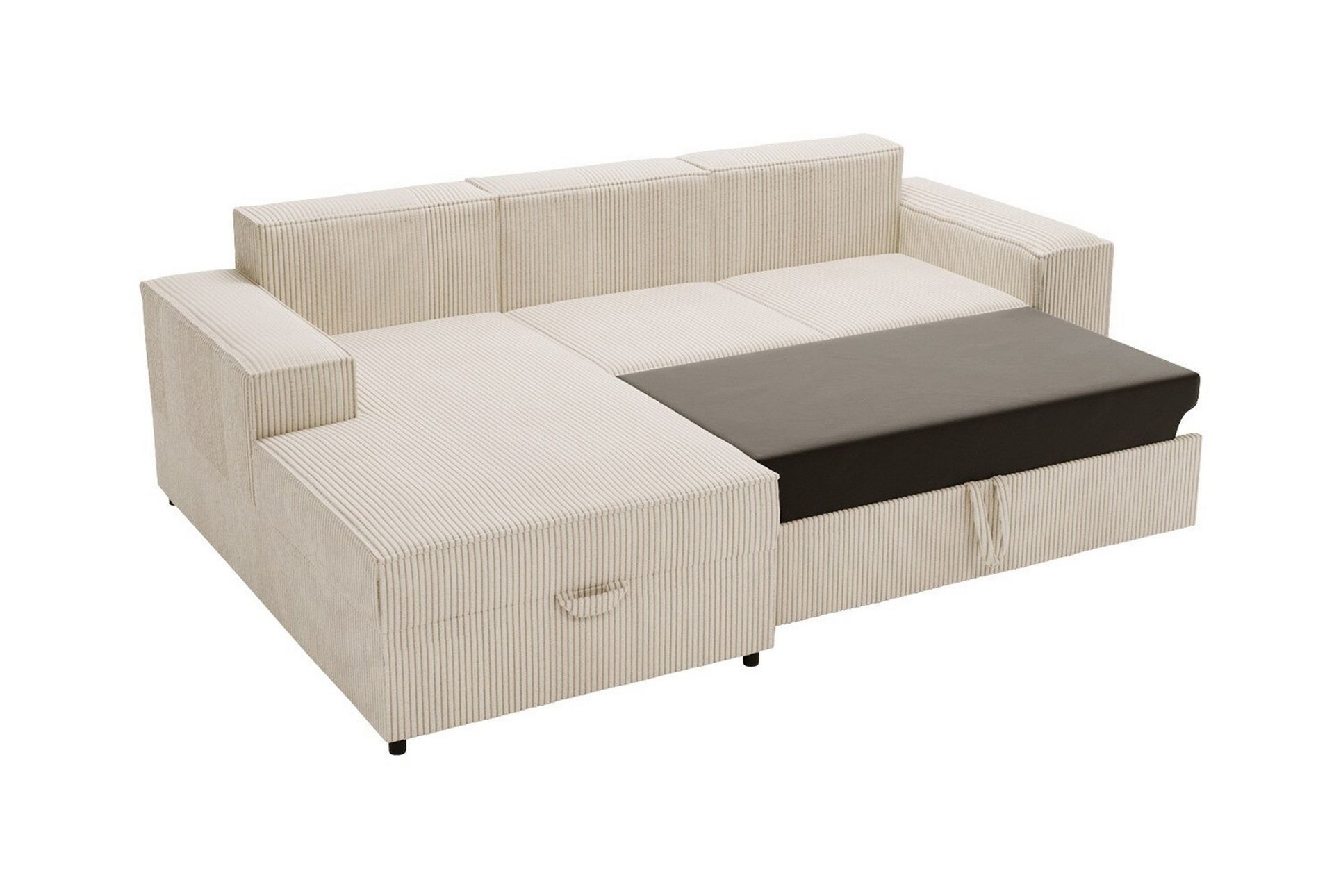 Knocklong 3-seters Hjørnesovesofa - Beige/Lys Beige - Møbler - Sofaer - Sovesofaer