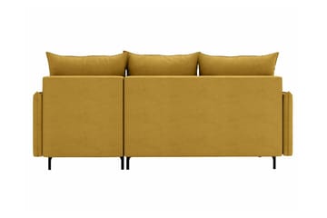 Knocklong 3-seters Hjørnesovesofa - Blå - Møbler - Sofaer - Sovesofaer