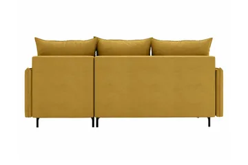 Knocklong 3-seters Hjørnesovesofa - Blå - Møbler - Sofaer - Sovesofaer