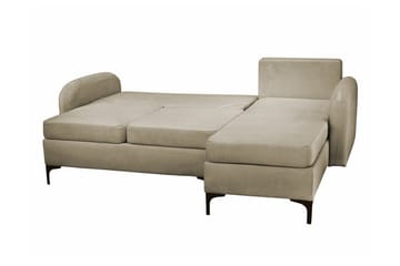 Knocklong 3-seters Hjørnesovesofa - Brun - Møbler - Sofaer - Sovesofaer