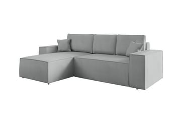 Knocklong 3-seters Hjørnesovesofa - Grå - Møbler - Sofaer - Sovesofaer