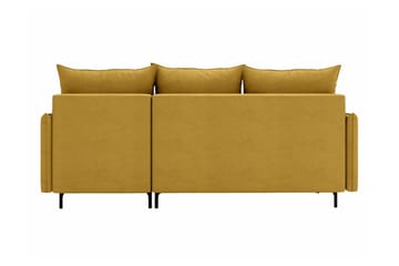 Knocklong 3-seters Hjørnesovesofa - Grå - Møbler - Sofaer - Sovesofaer