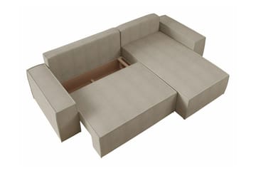 Knocklong 3-seters Hjørnesovesofa - Grå - Møbler - Sofaer - Sovesofaer