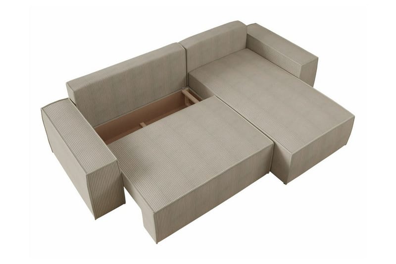 Knocklong 3-seters Hjørnesovesofa - Grå - Møbler - Sofaer - Sovesofaer