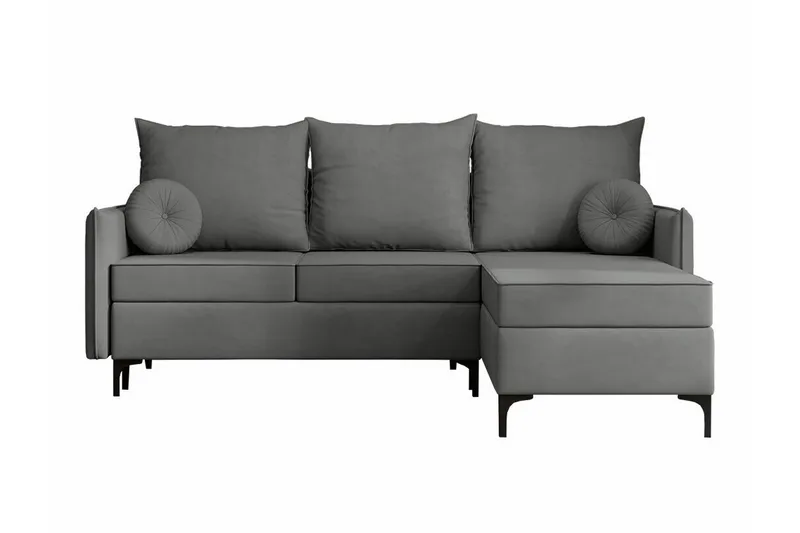 Knocklong 3-seters Hjørnesovesofa, Grå