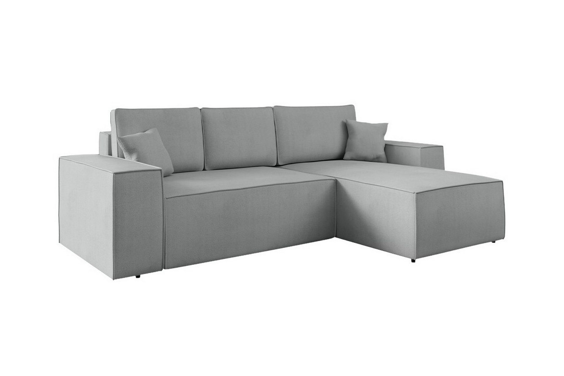 Knocklong 3-seters Hjørnesovesofa - Grå - Møbler - Sofaer - Sovesofaer