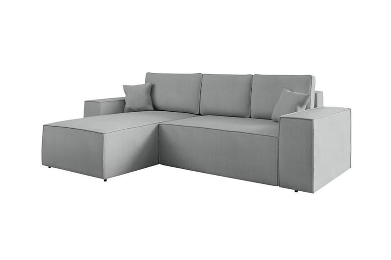 Knocklong 3-seters Hjørnesovesofa - Grå - Møbler - Sofaer - Sovesofaer
