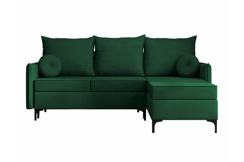 Knocklong 3-seters Hjørnesovesofa - Grøn - Møbler - Sofaer - Sovesofaer