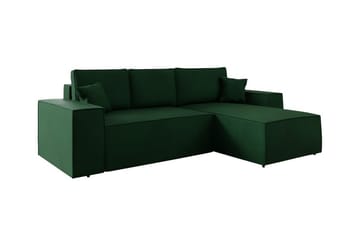 Knocklong 3-seters Hjørnesovesofa - Grøn - Møbler - Sofaer - Sovesofaer