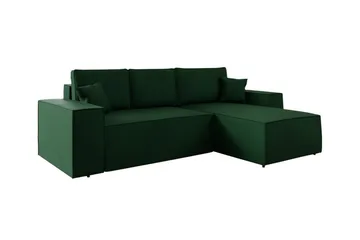Knocklong 3-seters Hjørnesovesofa - Grøn - Møbler - Sofaer - Sovesofaer