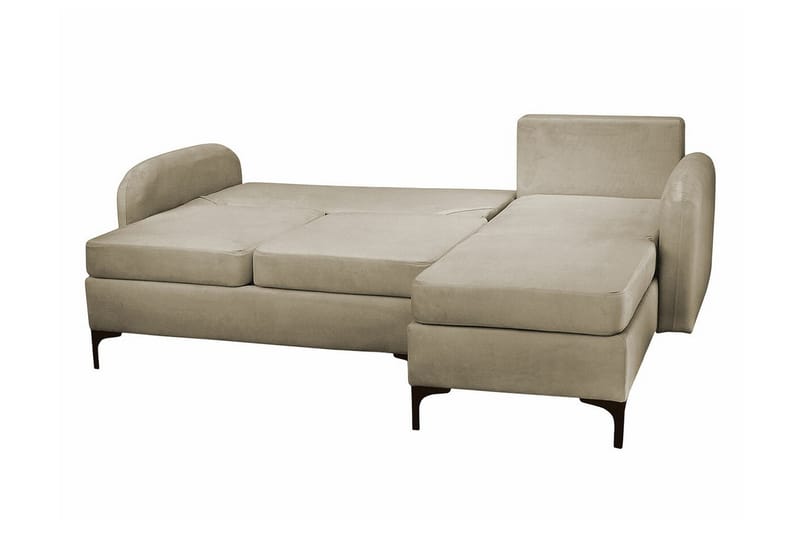 Knocklong 3-seters Hjørnesovesofa - Gul-Grønn - Møbler - Sofaer - Sovesofaer