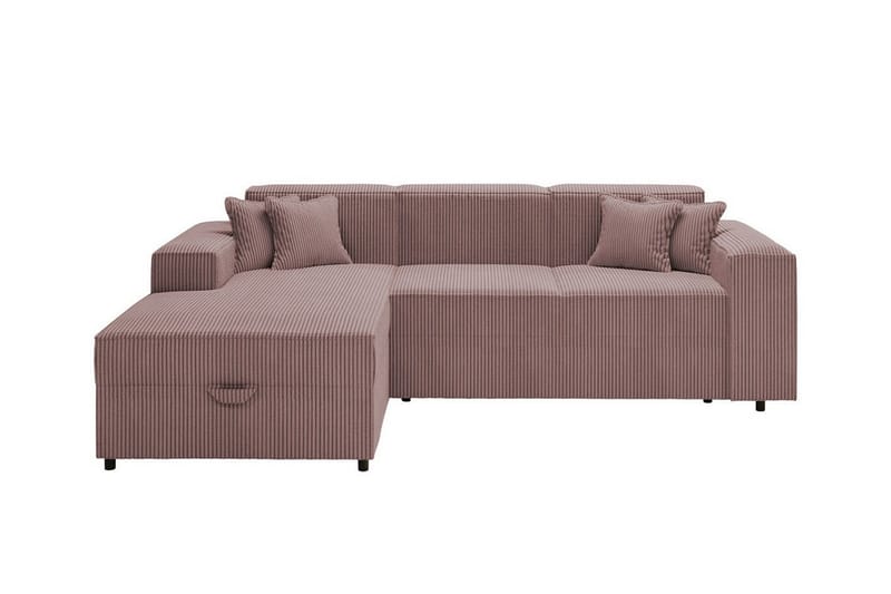 Knocklong 3-seters Hjørnesovesofa - Lyse brun - Møbler - Sofaer - Sovesofaer