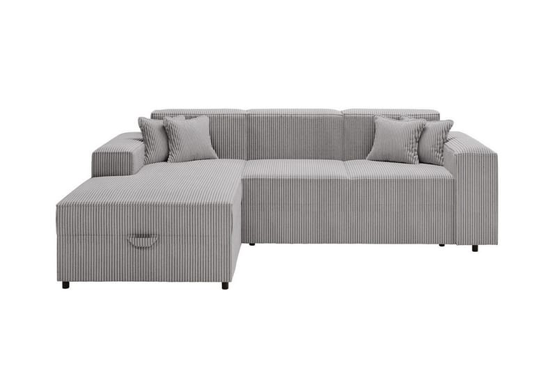 Knocklong 3-seters Hjørnesovesofa - Lysegrå/Mørkegrå - Møbler - Sofaer - Sovesofaer