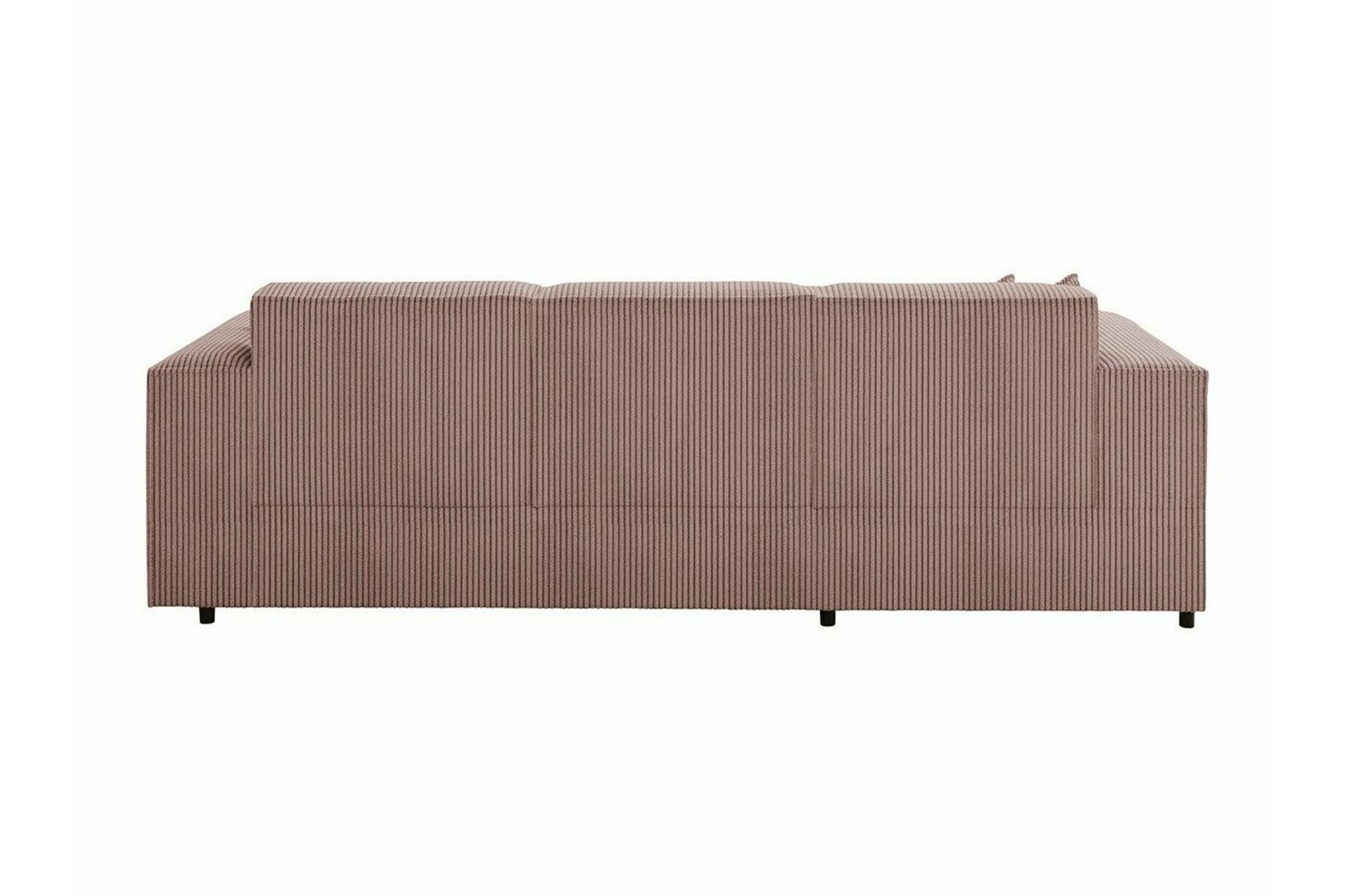 Knocklong 3-seters Hjørnesovesofa - Lyserosa/Kräm - Møbler - Sofaer - Sovesofaer