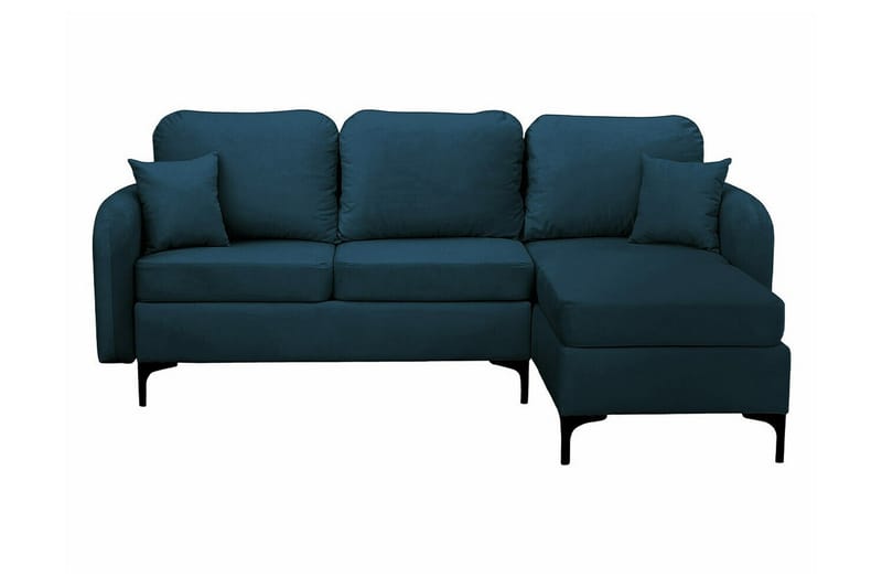 Knocklong 3-seters Hjørnesovesofa - Mørkeblå - Møbler - Sofaer - Sovesofaer
