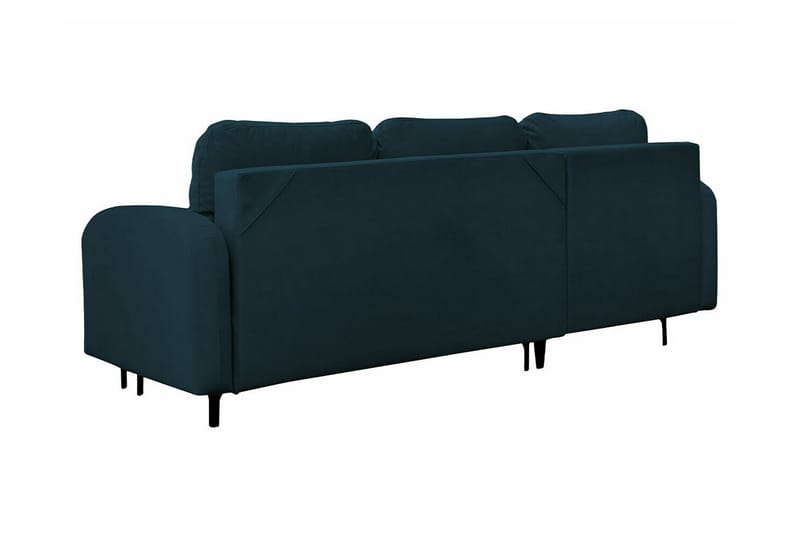 Knocklong 3-seters Hjørnesovesofa - Mørkeblå - Møbler - Sofaer - Sovesofaer