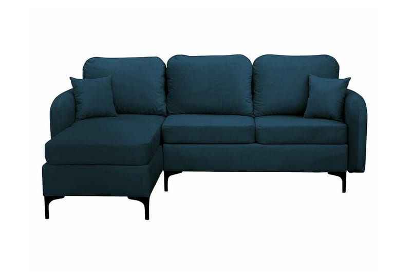 Knocklong 3-seters Hjørnesovesofa - Mørkeblå - Møbler - Sofaer - Sovesofaer