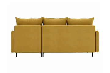 Knocklong 3-seters Hjørnesovesofa - Mørkegrå - Møbler - Sofaer - Sovesofaer