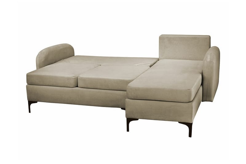 Knocklong 3-seters Hjørnesovesofa - Mørkegrå - Møbler - Sofaer - Sovesofaer