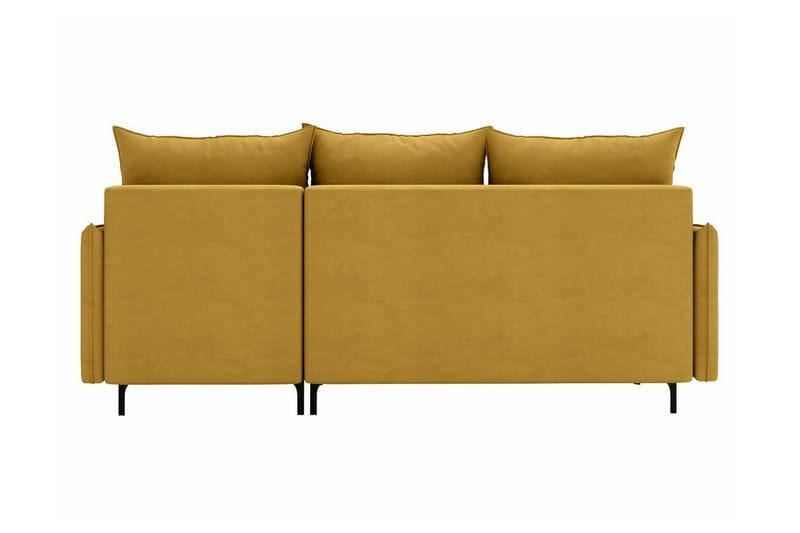 Knocklong 3-seters Hjørnesovesofa - Mørkegrå - Møbler - Sofaer - Sovesofaer