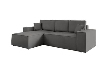 Knocklong 3-seters Hjørnesovesofa - Mørkegrå - Møbler - Sofaer - Sovesofaer