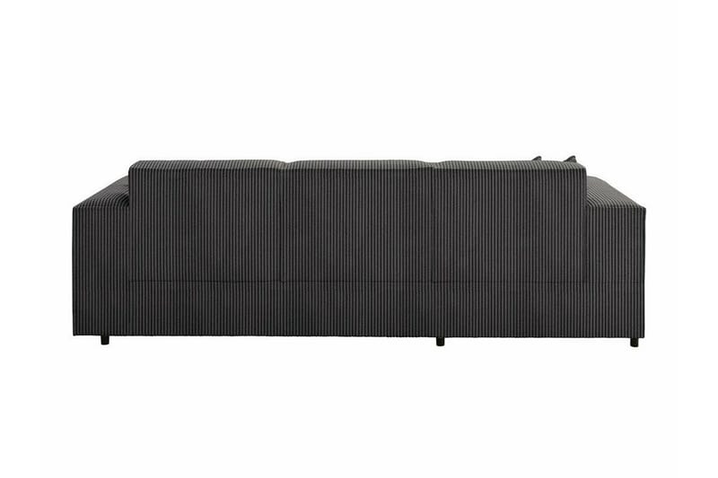 Knocklong 3-seters Hjørnesovesofa - Mørkegrå - Møbler - Sofaer - Sovesofaer