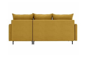 Knocklong 3-seters Hjørnesovesofa - Mørkegrå - Møbler - Sofaer - Sovesofaer