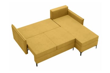 Knocklong 3-seters Hjørnesovesofa - Mørkegrå - Møbler - Sofaer - Sovesofaer