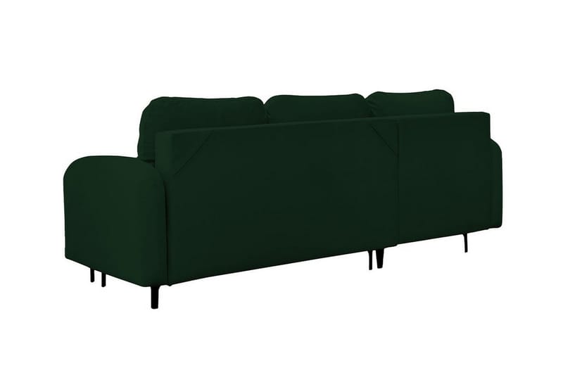 Knocklong 3-seters Hjørnesovesofa - Mørkegrønn - Møbler - Sofaer - Sovesofaer