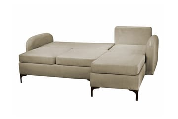 Knocklong 3-seters Hjørnesovesofa - Mørkegrønn - Møbler - Sofaer - Sovesofaer