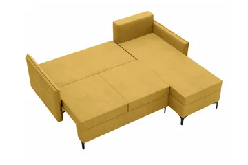 Knocklong 3-seters Hjørnesovesofa - Rosa - Møbler - Sofaer - Sovesofaer