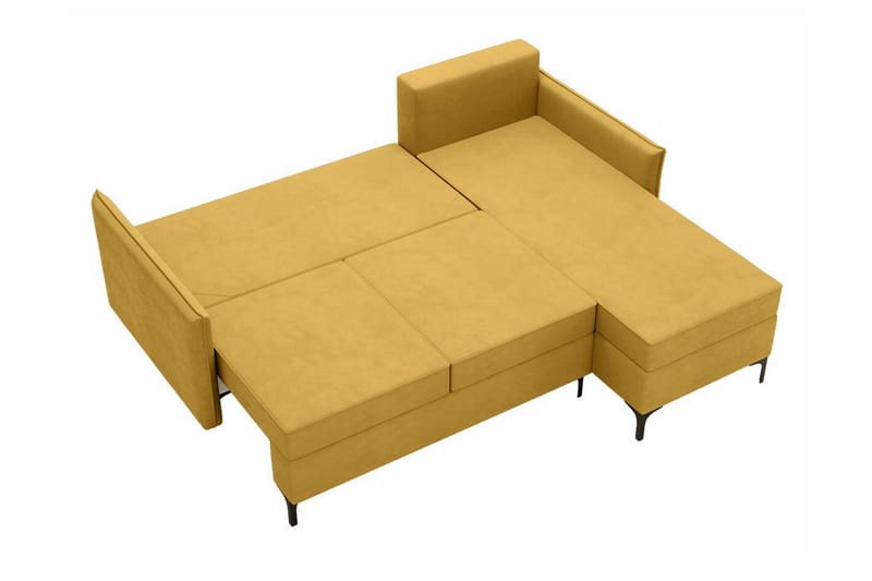 Knocklong 3-seters Hjørnesovesofa - Rosa - Møbler - Sofaer - Sovesofaer