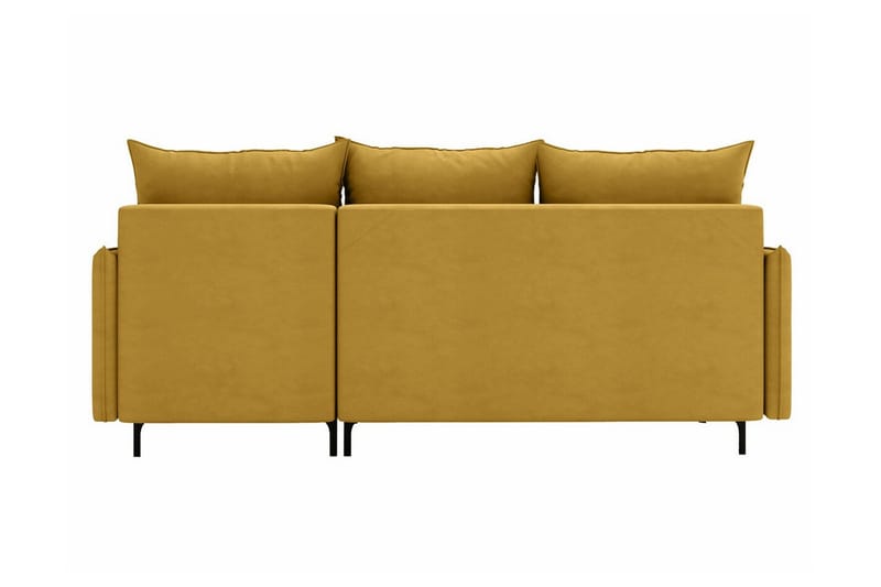 Knocklong 3-seters Hjørnesovesofa - Rosa - Møbler - Sofaer - Sovesofaer