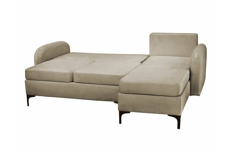 Knocklong 3-seters Hjørnesovesofa - Svart - Møbler - Sofaer - Sovesofaer