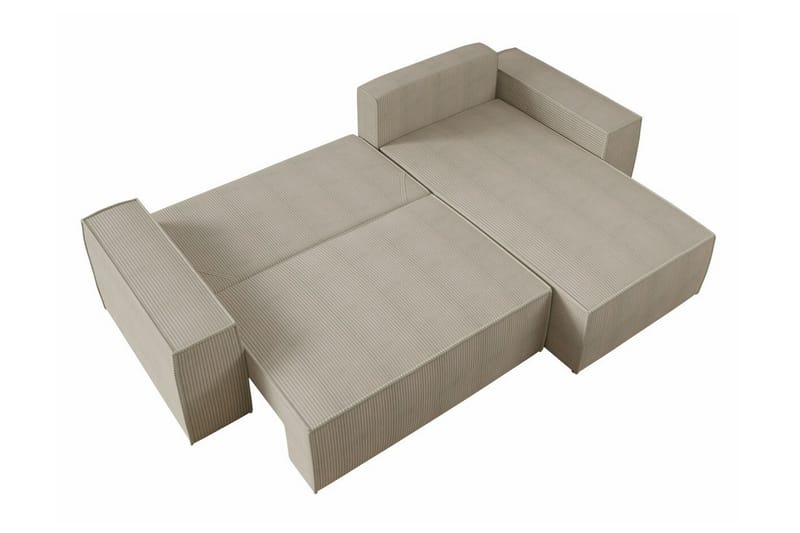 Knocklong 3-seters Hjørnesovesofa - Svart - Møbler - Sofaer - Sovesofaer