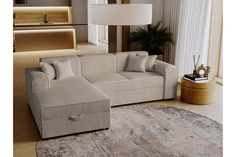 Knocklong 3-seters Hjørnesovesofa - Møbler - Sofaer - Sovesofaer