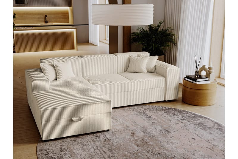 Knocklong 3-seters Hjørnesovesofa - Møbler - Sofaer - Sovesofaer