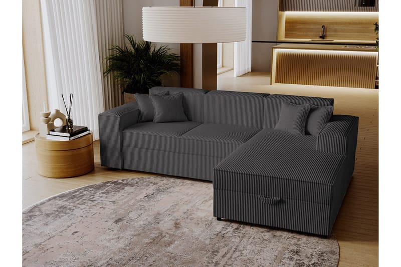 Knocklong 3-seters Hjørnesovesofa - Møbler - Sofaer - Sovesofaer