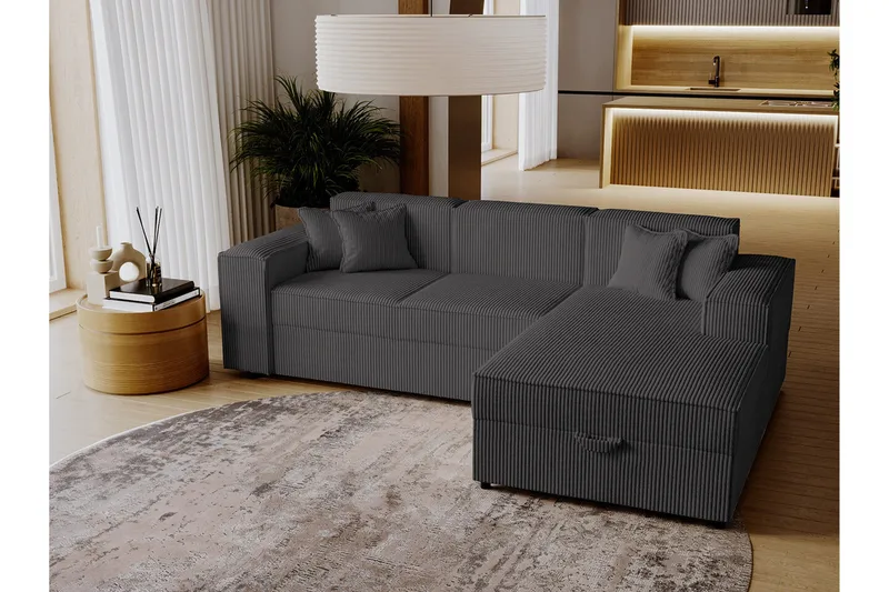 Knocklong 3-seters Hjørnesovesofa - Møbler - Sofaer - Sovesofaer